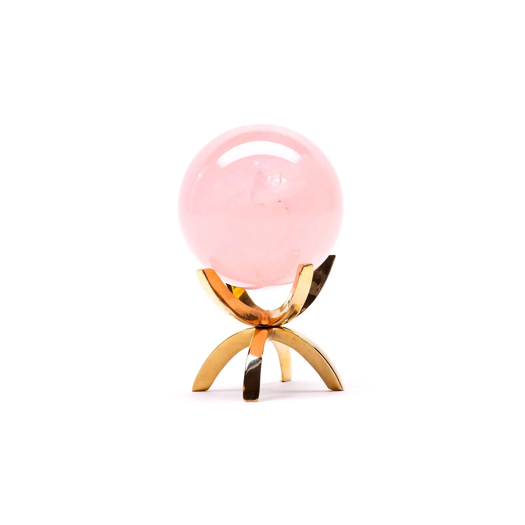 Star Rose Quartz Sphere, AA  Quality