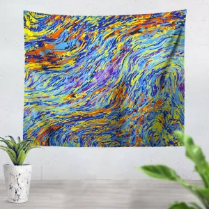 Starry Flow Tapestry