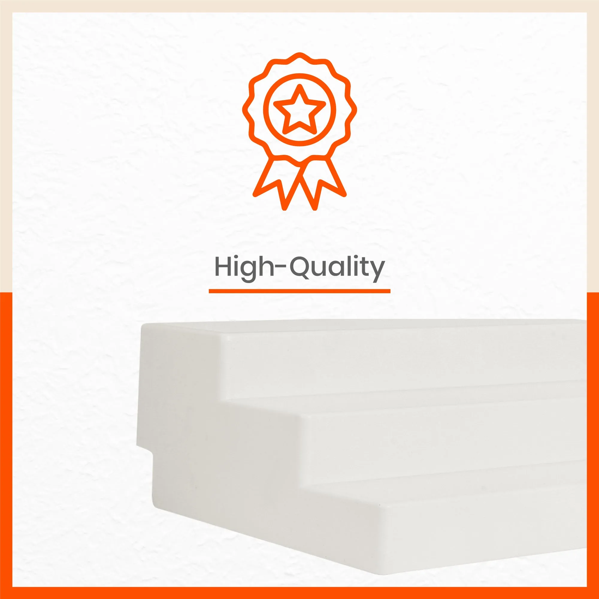 Stomo Taro Multipurpose Shelf Organizer for Home | Pearl White & Smoke