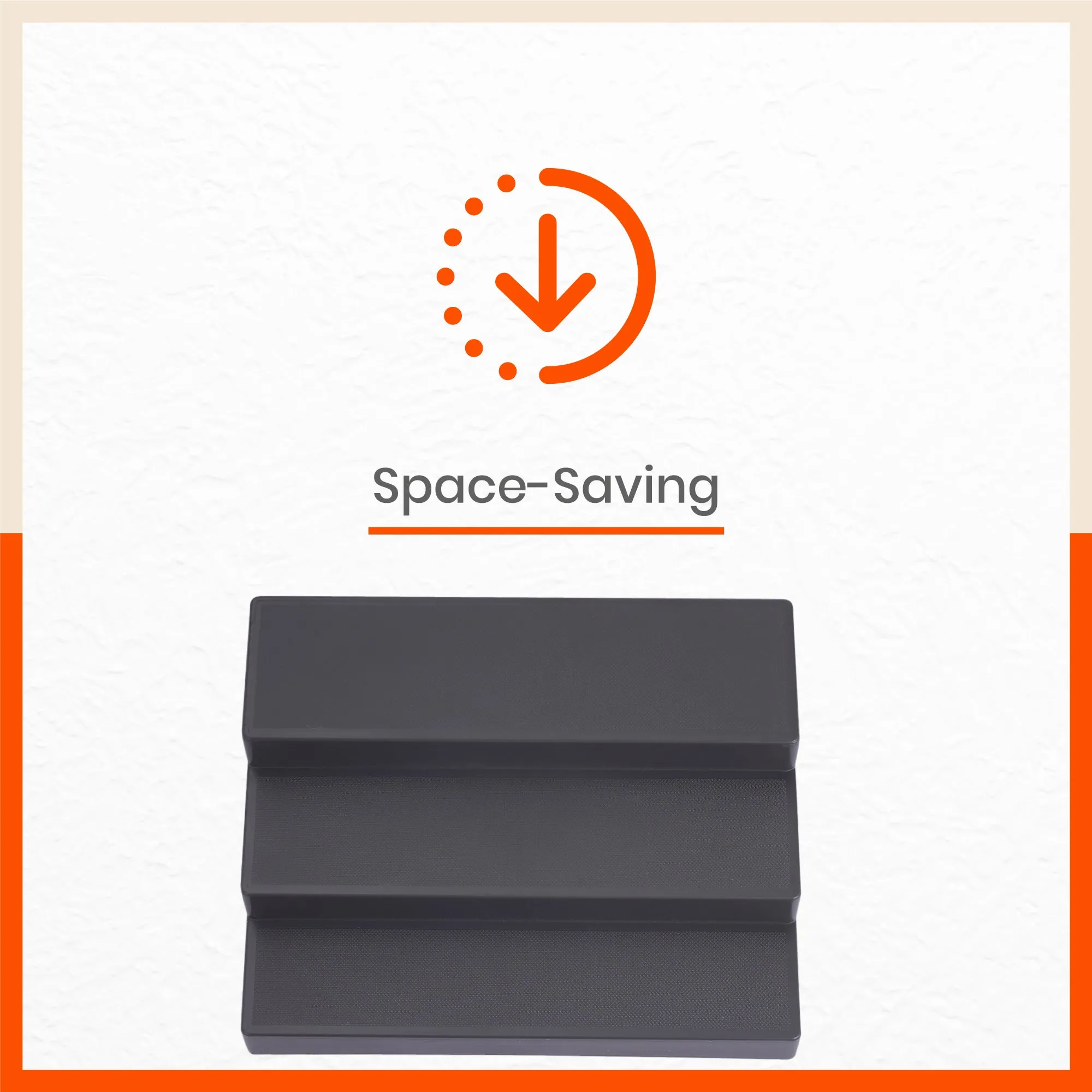 Stomo Taro Multipurpose Shelf Organizer for Home | Smoke & Skin