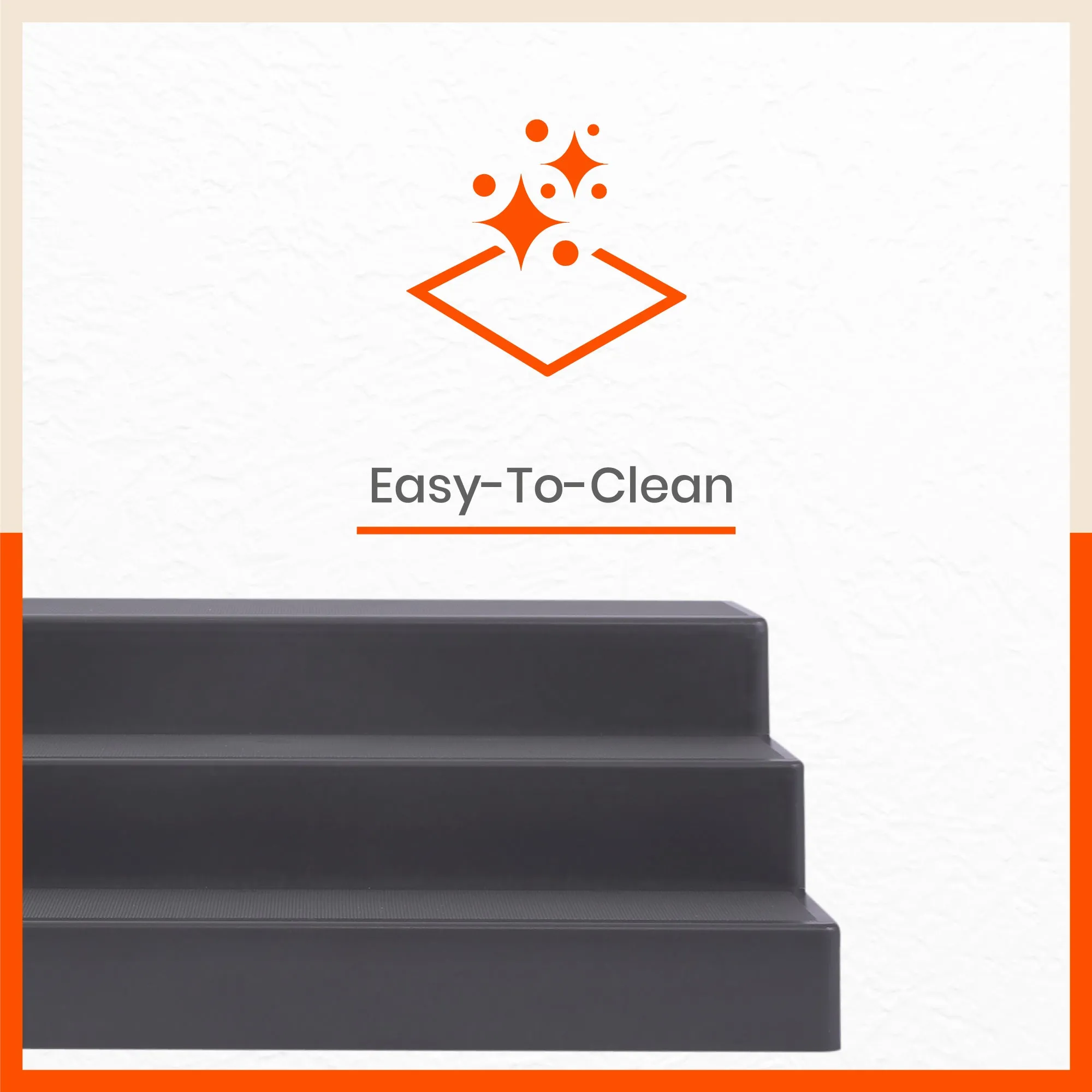 Stomo Taro Multipurpose Shelf Organizer for Home | Smoke & Skin