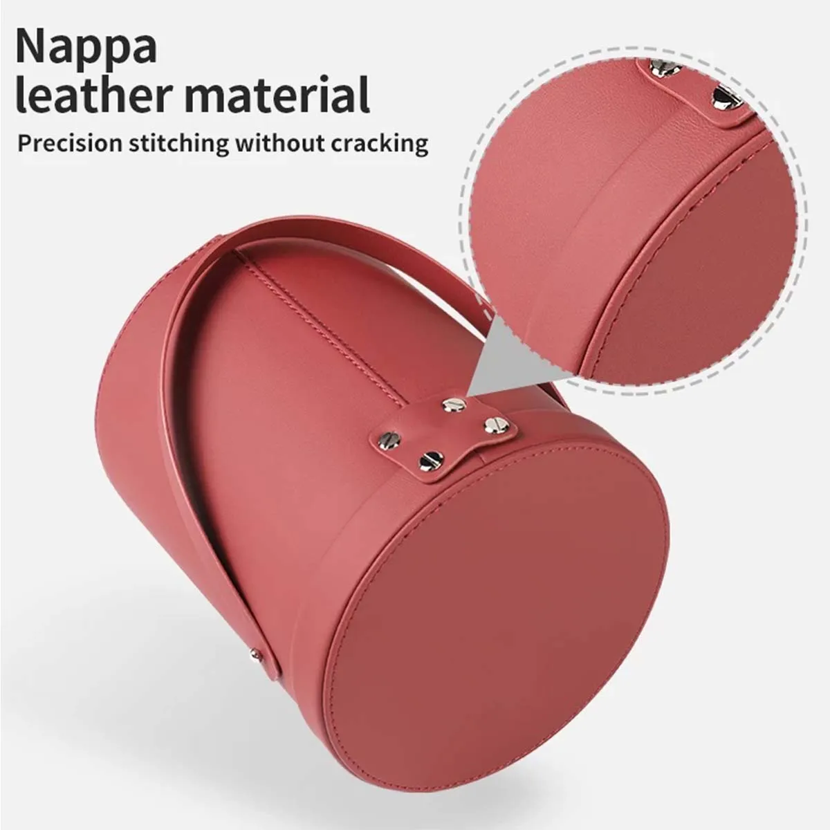 Storage Box Trash Can, Custom Logo For Your Cars, Portable Collapsible Car Trash Can, Leather Waterproof Small Mini Car Garbage Can Waste Basket, Car Accessories NS15989