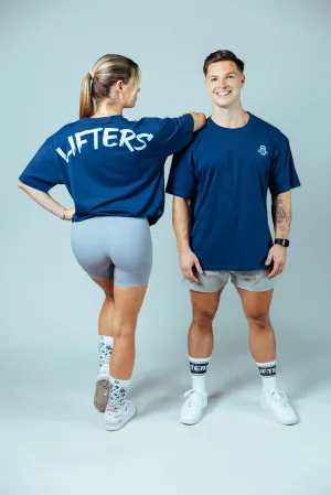 Street Oversize T-Shirt Unisex | Dark Blue