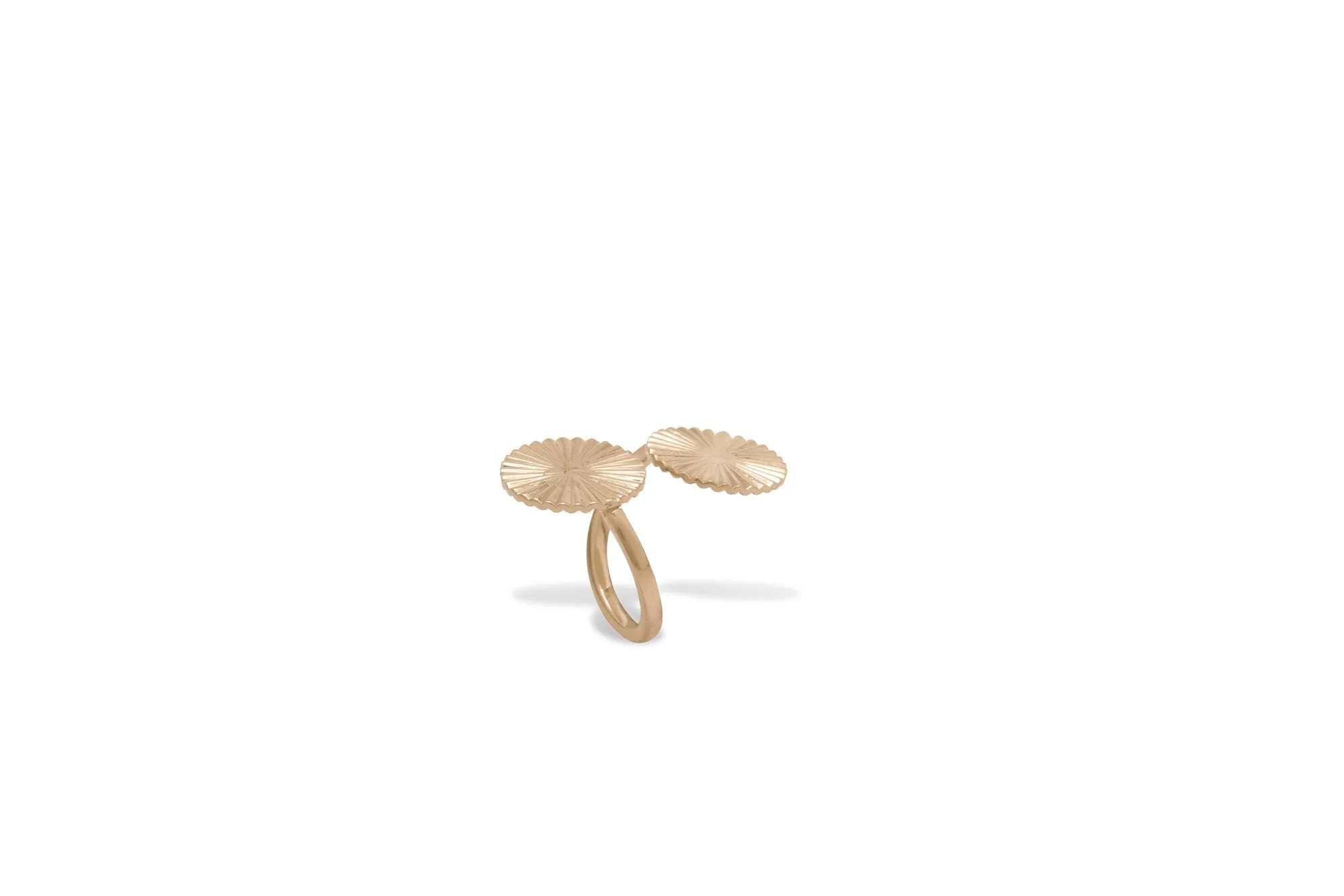 Studio Tara   I   Mulino 18K Gold Windmill Twisted Open Ring