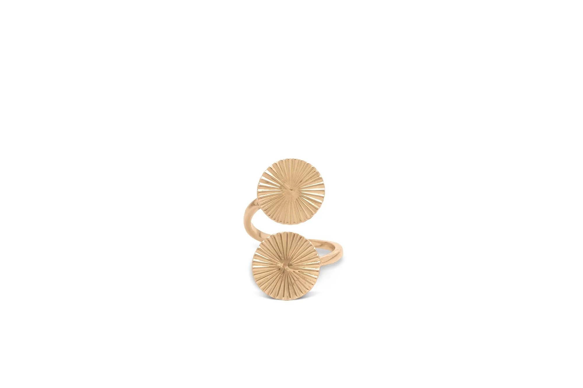Studio Tara   I   Mulino 18K Gold Windmill Twisted Open Ring