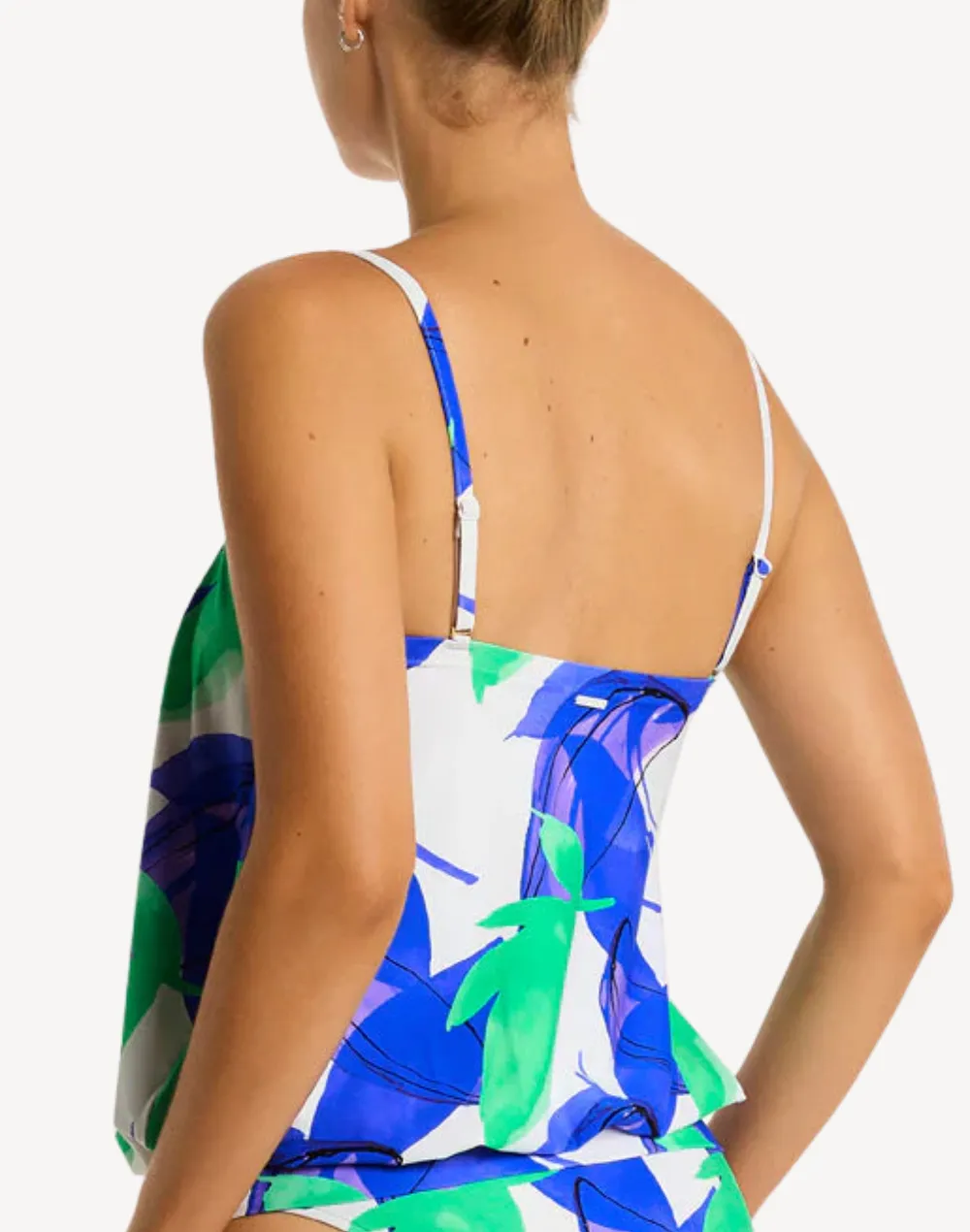 Sublime Bandeau Blouson Tankini Top