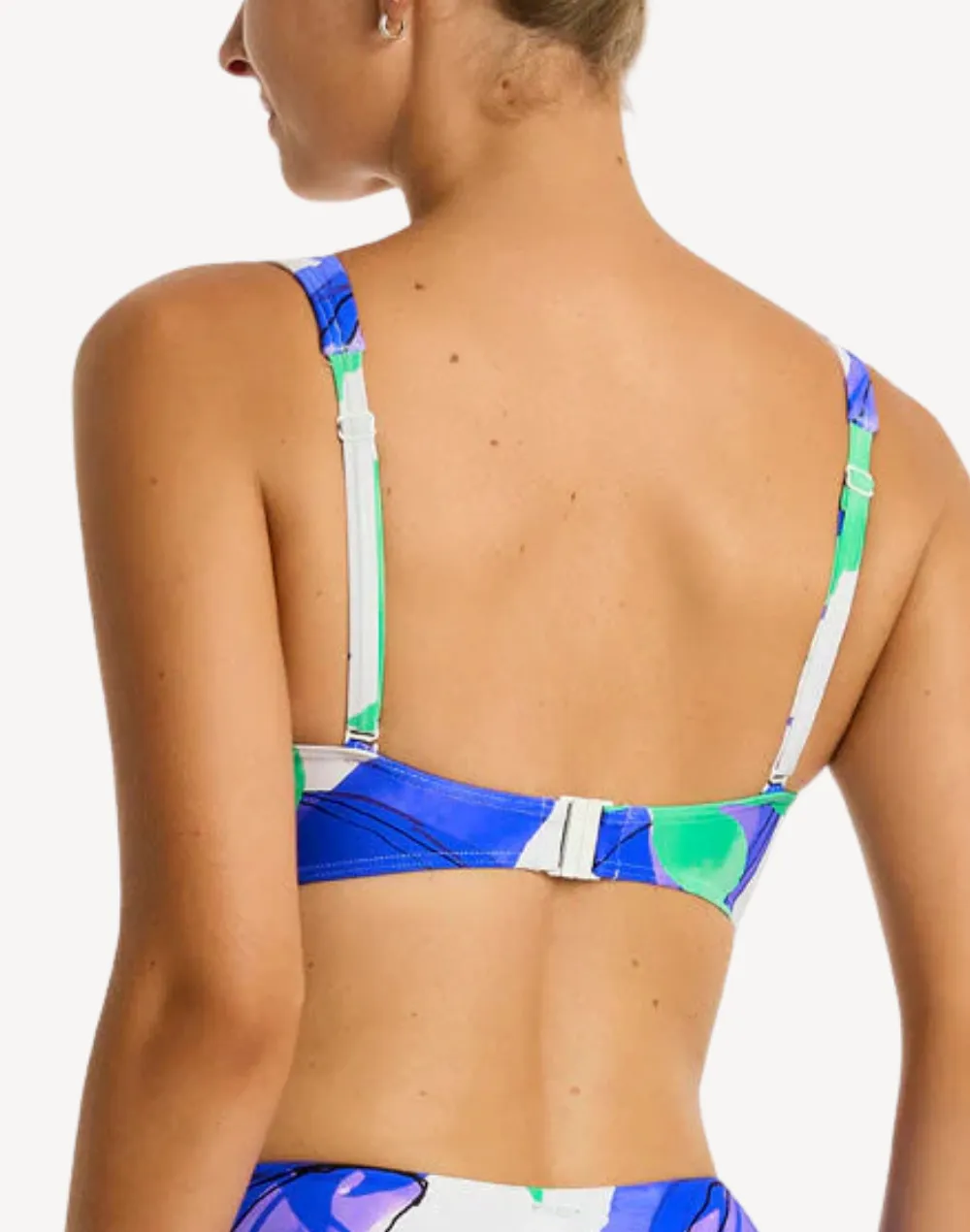 Sublime Cross Front Multifit Bikini Top