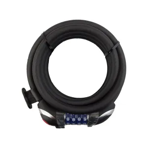 Sunlite 12mm x 6f Lightshield Integrated Combo Cable Lock