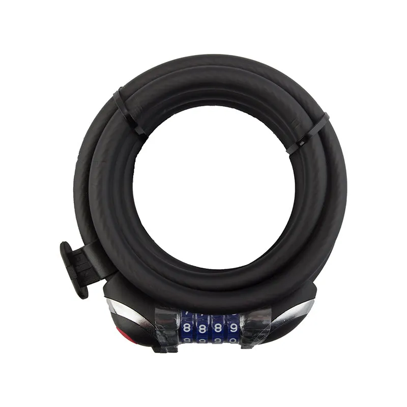 Sunlite 12mm x 6f Lightshield Integrated Combo Cable Lock