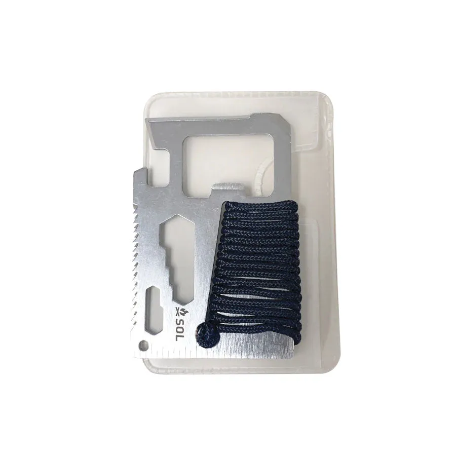 Survive Outdoors Longer SOL PackIt Survival Card Tool