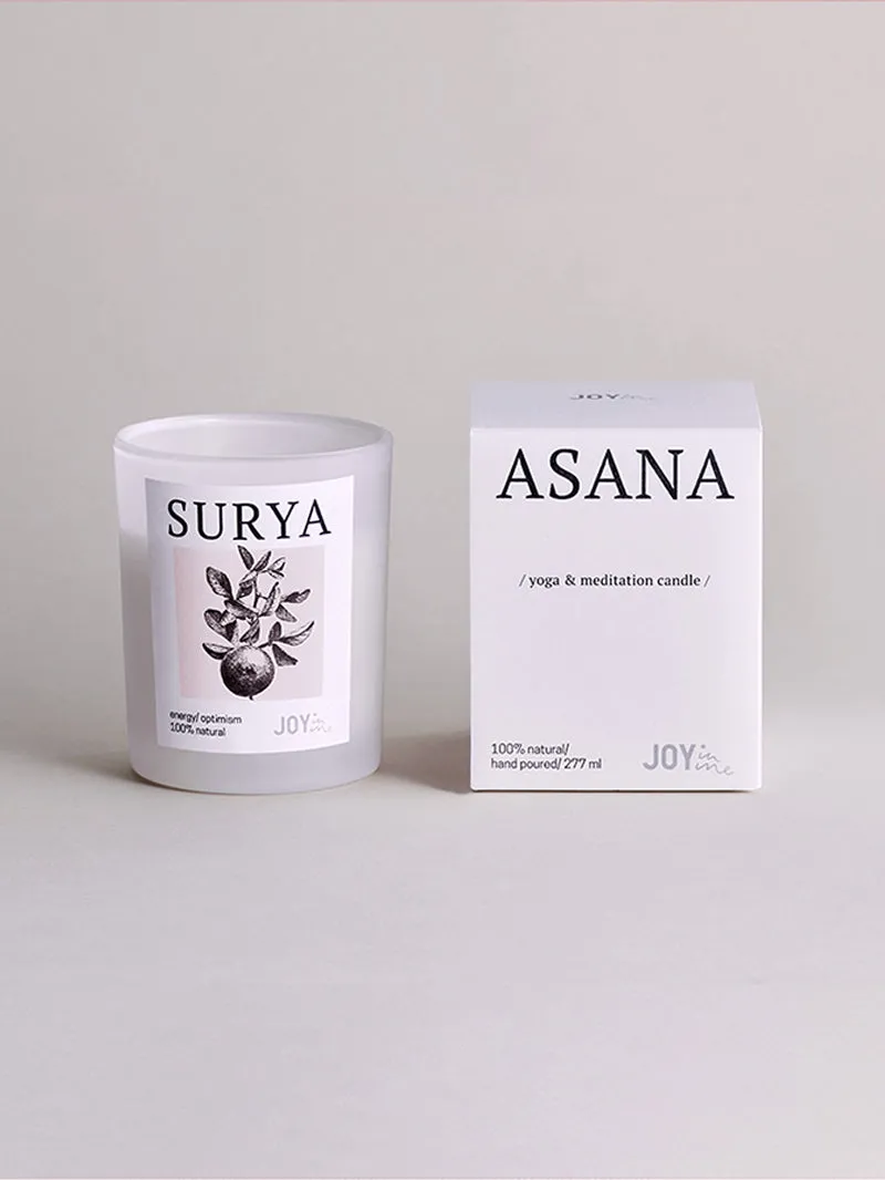 SURYA 100% naturalna świeca do praktyki jogi i medytacji