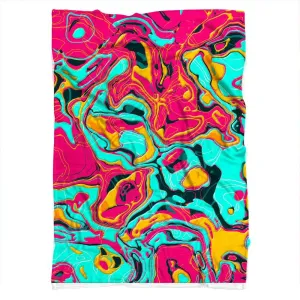Teal Liquid Blanket