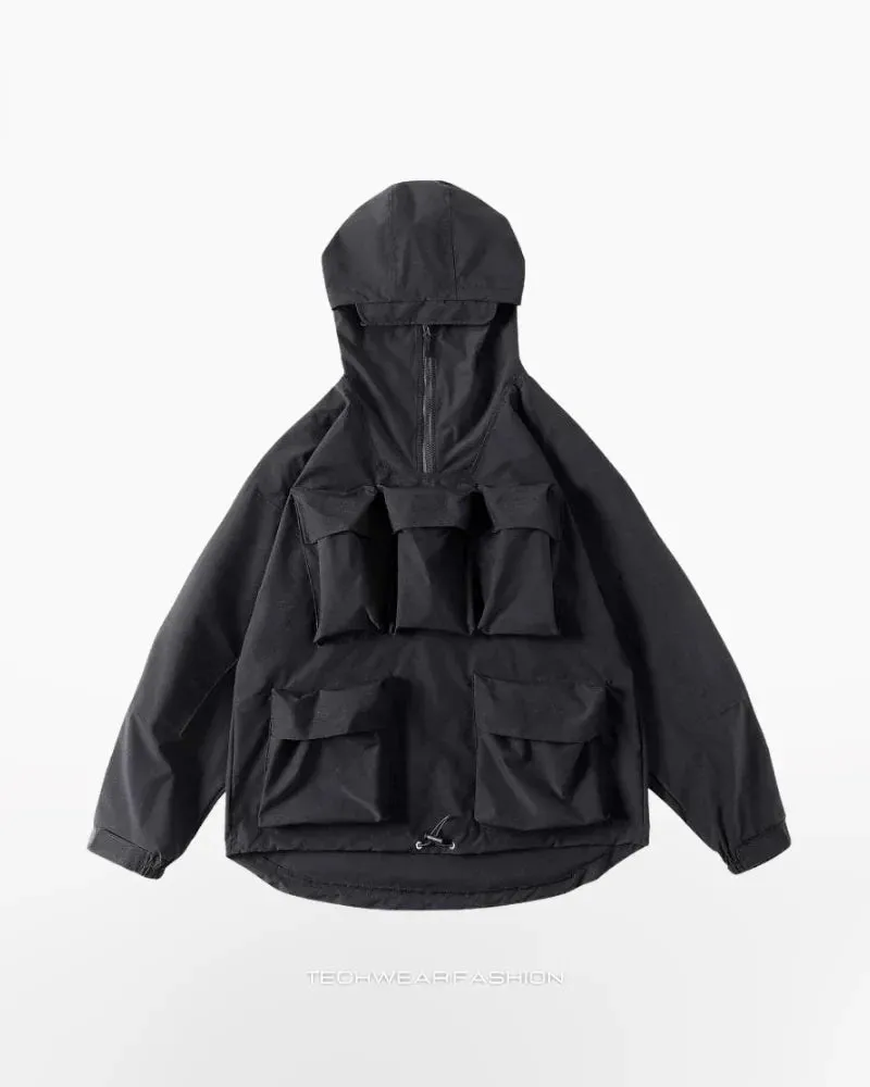 Techwear Multi-Pocket Jacket