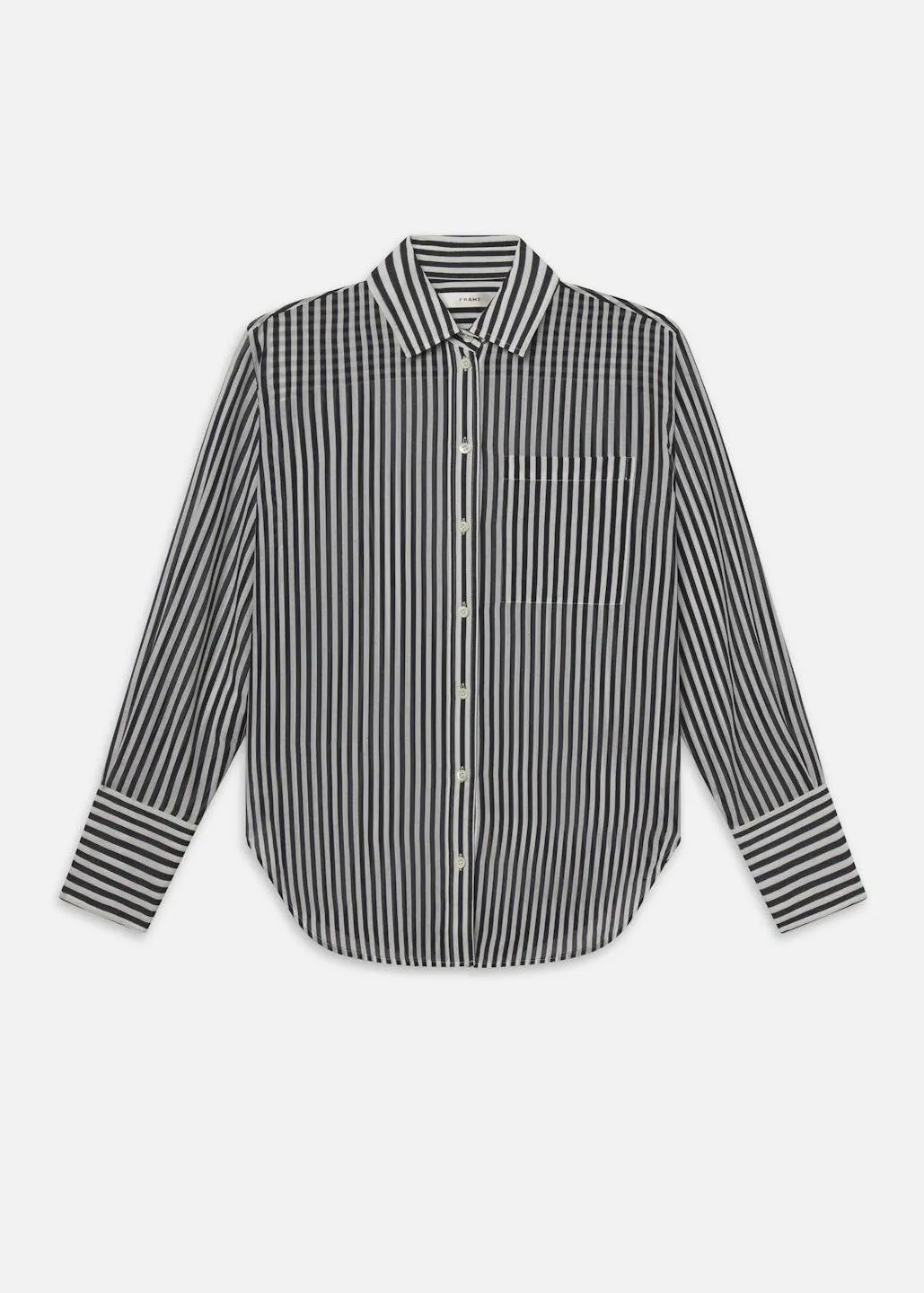The Oversized Pocket Shirt (Navy Multi)