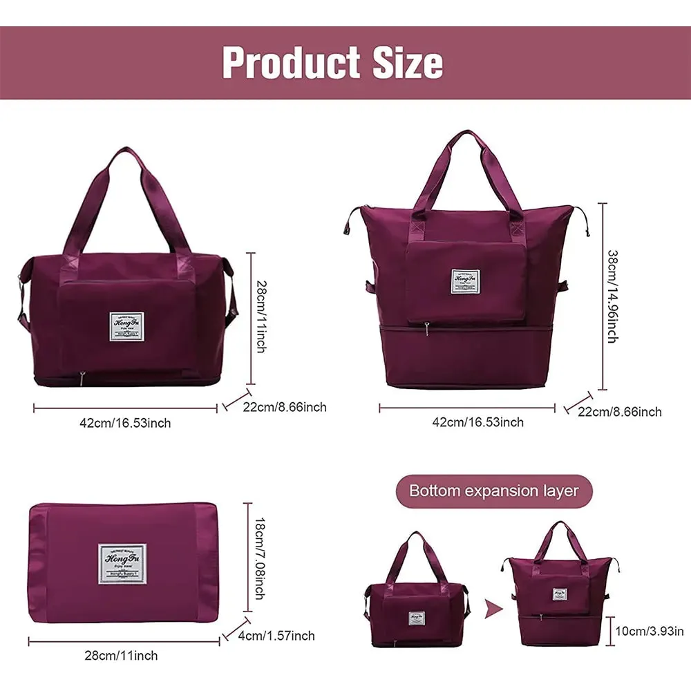 The Packable Large Capacity Travel Tote for Women on the Move ✨