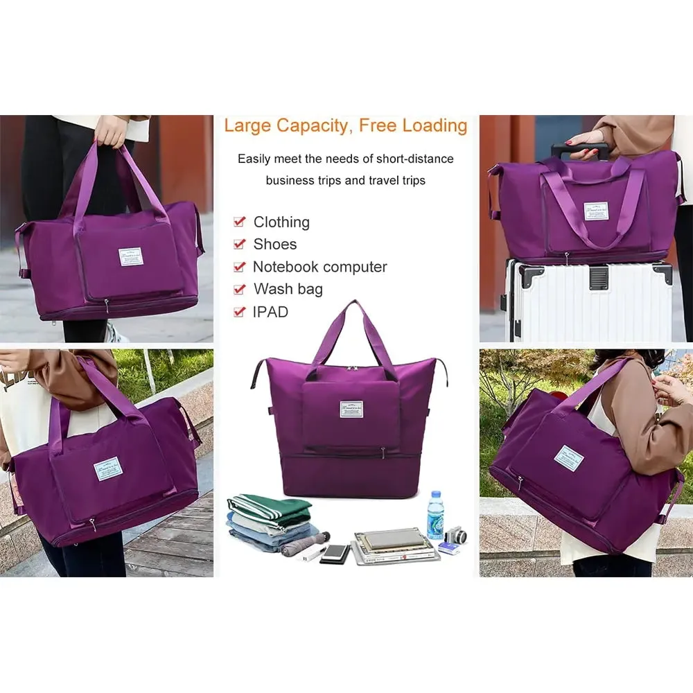 The Packable Large Capacity Travel Tote for Women on the Move ✨