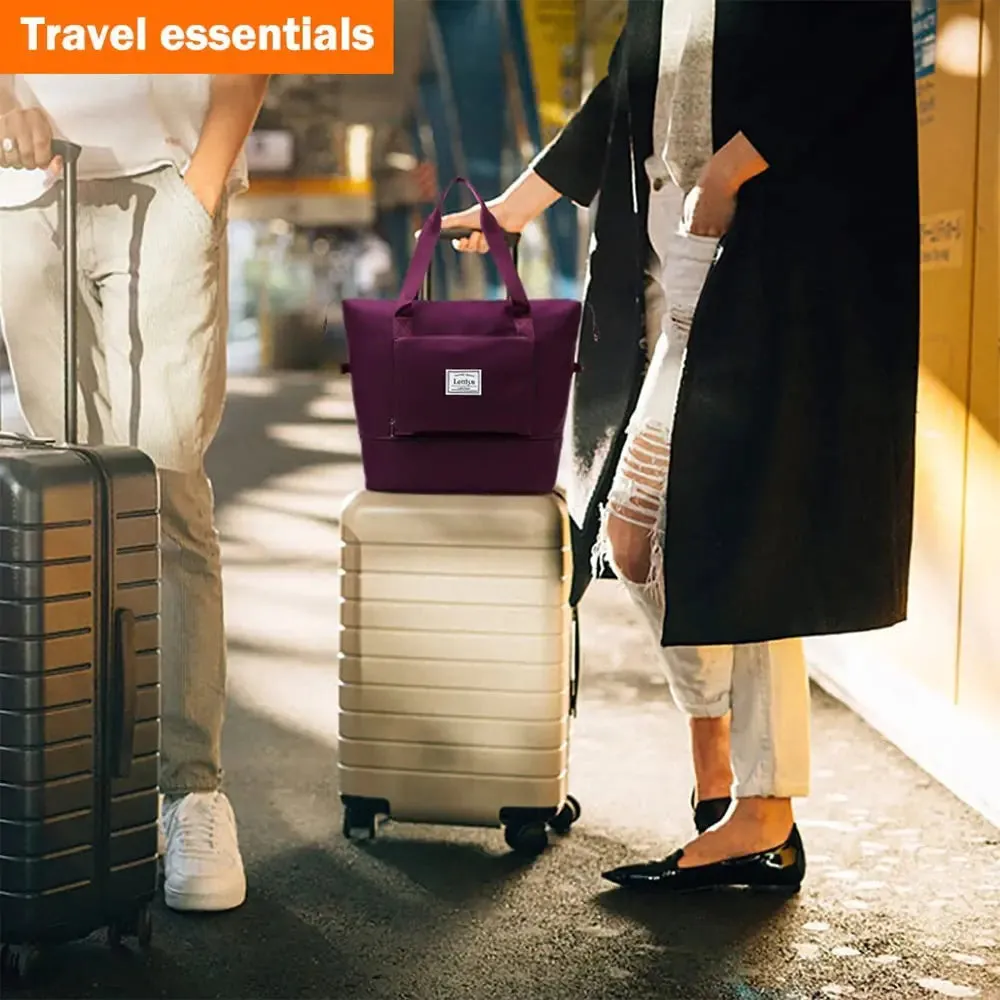 The Packable Large Capacity Travel Tote for Women on the Move ✨