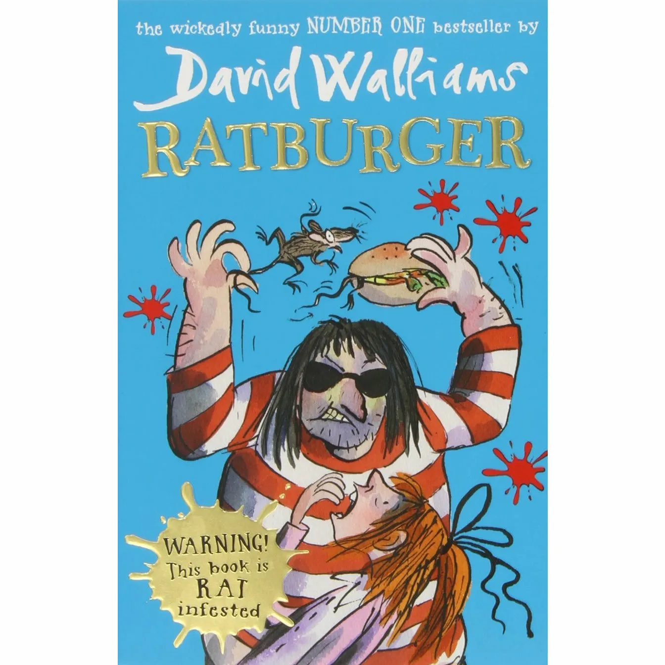 The World of David Walliams Best Boxset Ever 5 Books Collection Set (Ratburger, Gangsta)