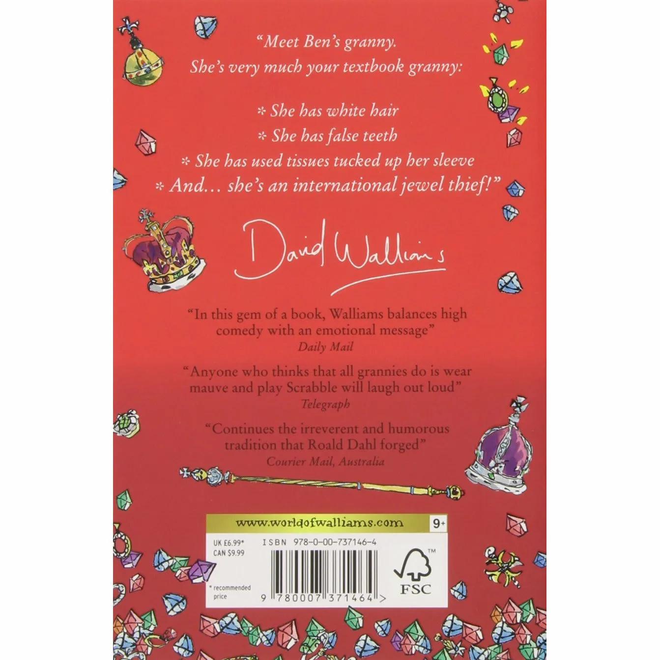 The World of David Walliams Best Boxset Ever 5 Books Collection Set (Ratburger, Gangsta)