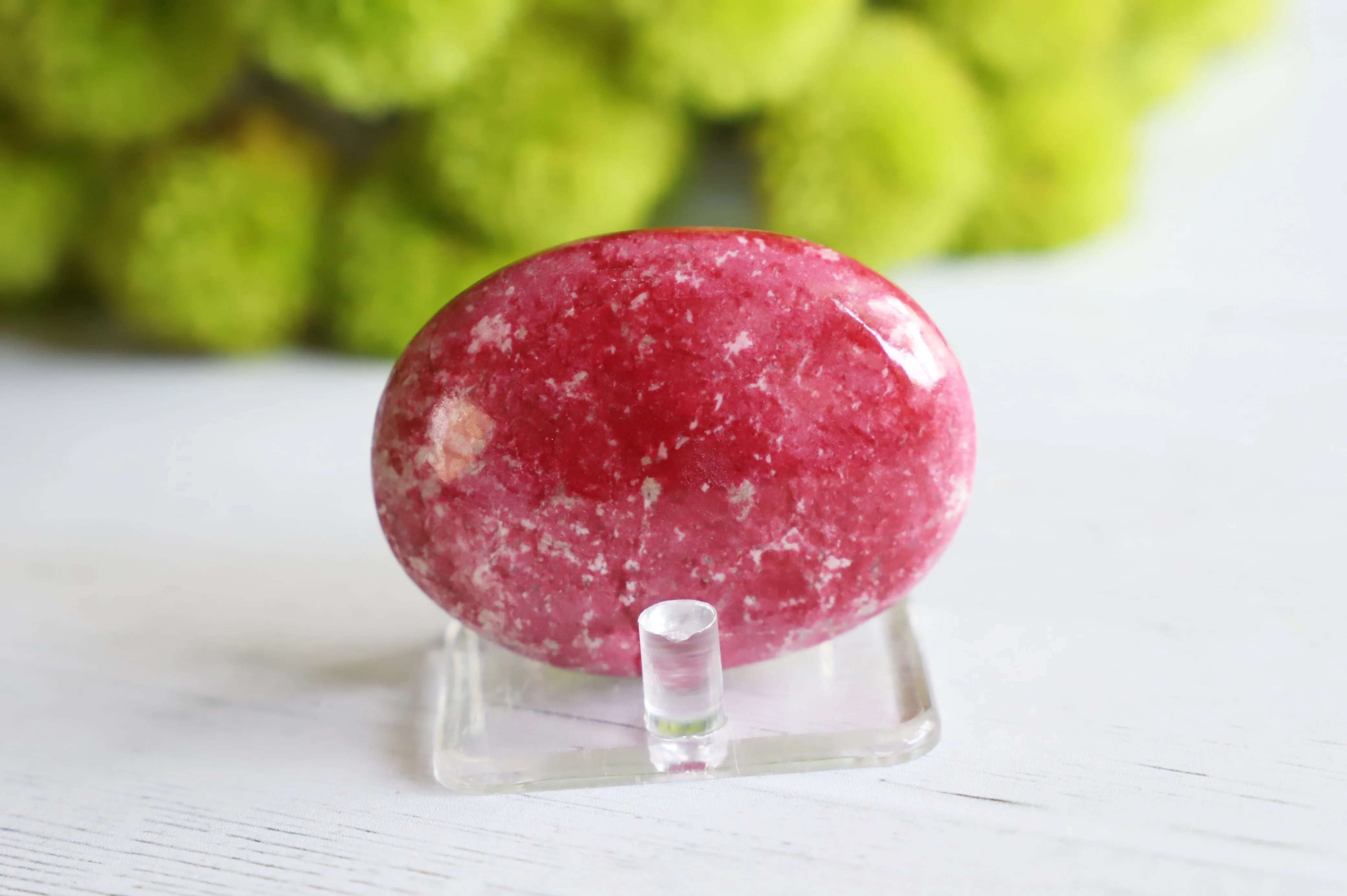 Thulite Palmstone | Extra Grade