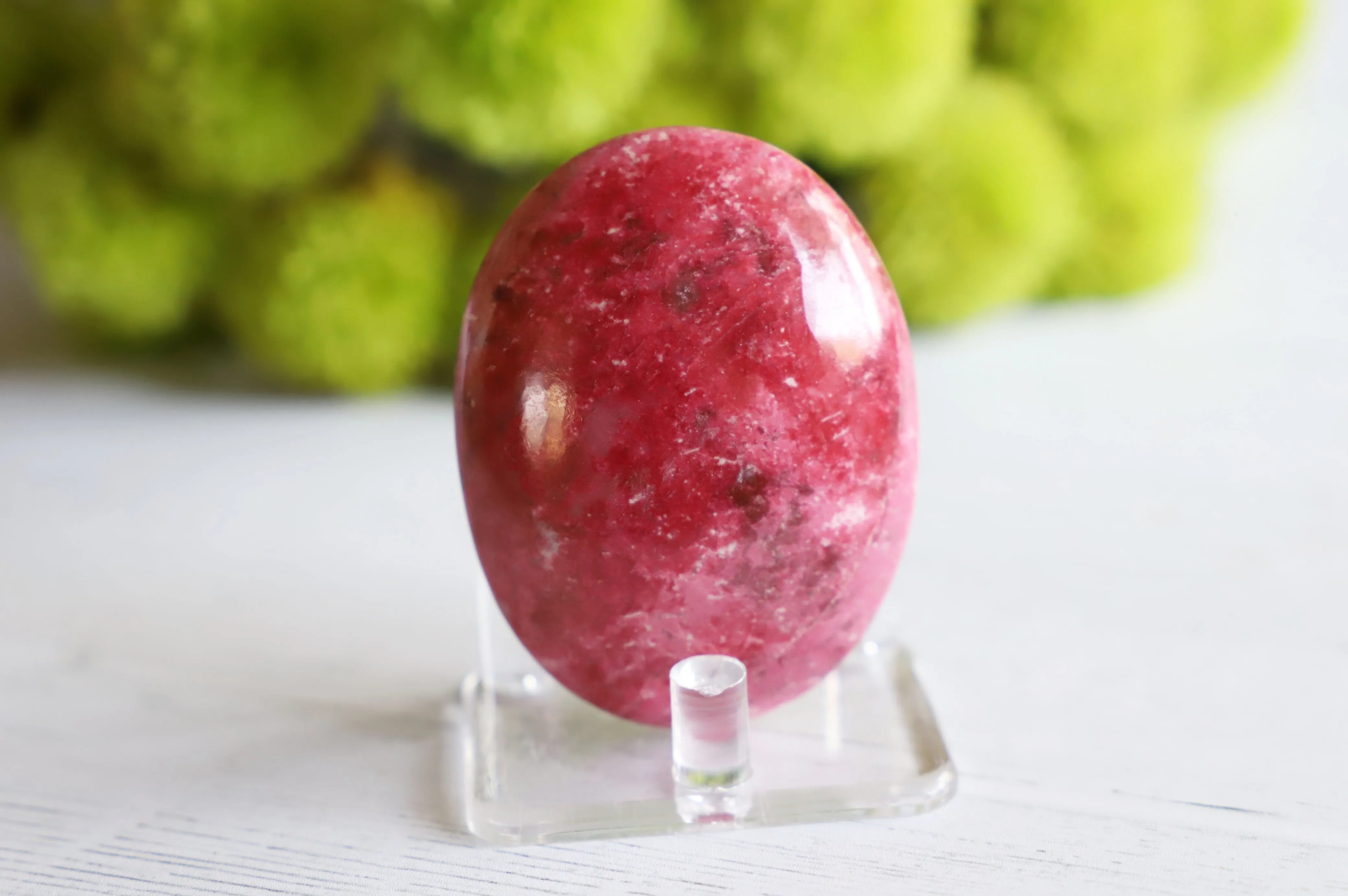 Thulite Palmstone | Extra Grade