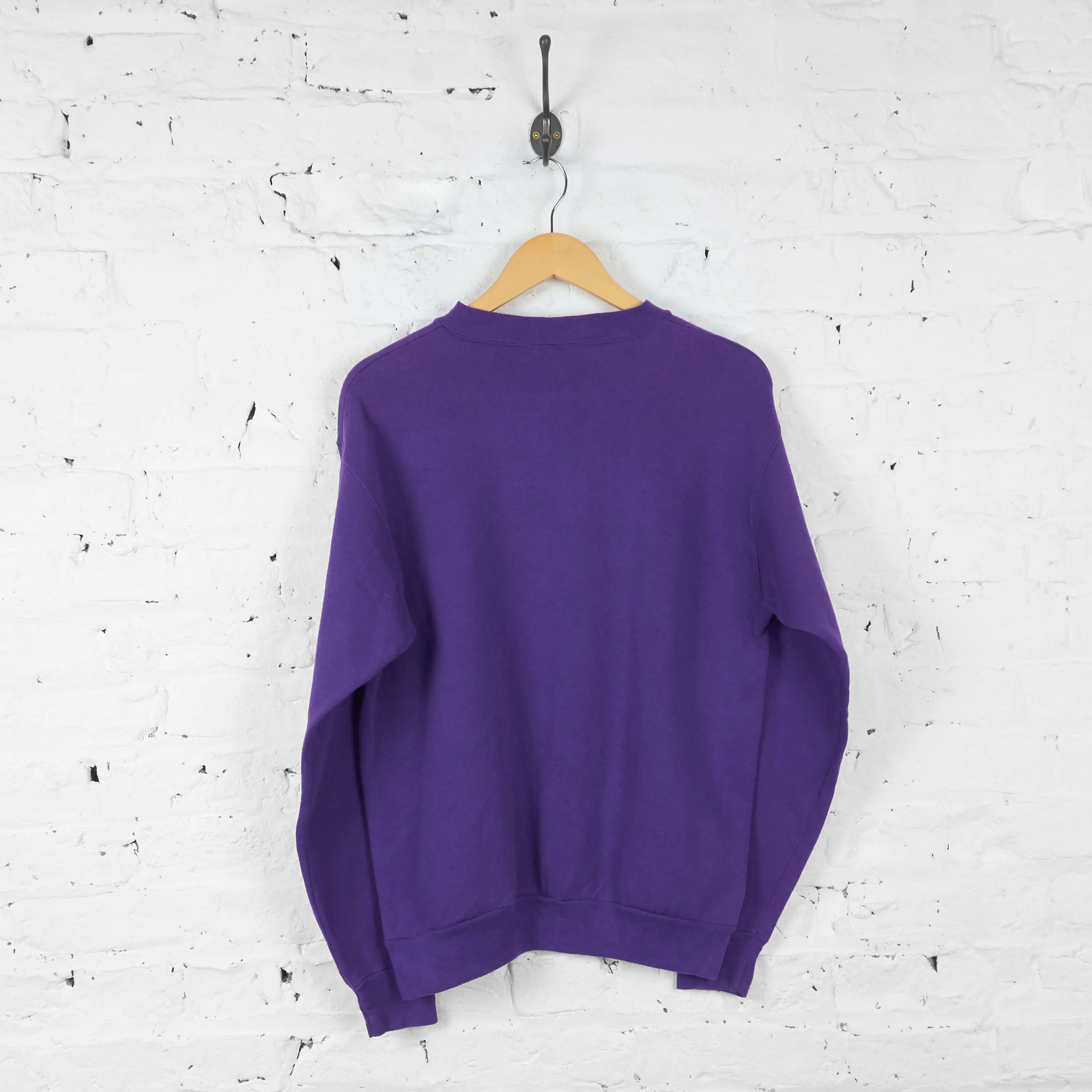Tiger Sweatshirt - Purple - M
