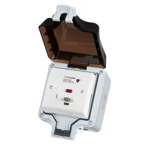 Timeguard TGV105NP 1 Gang IP66 RCD Fused Spur Passive