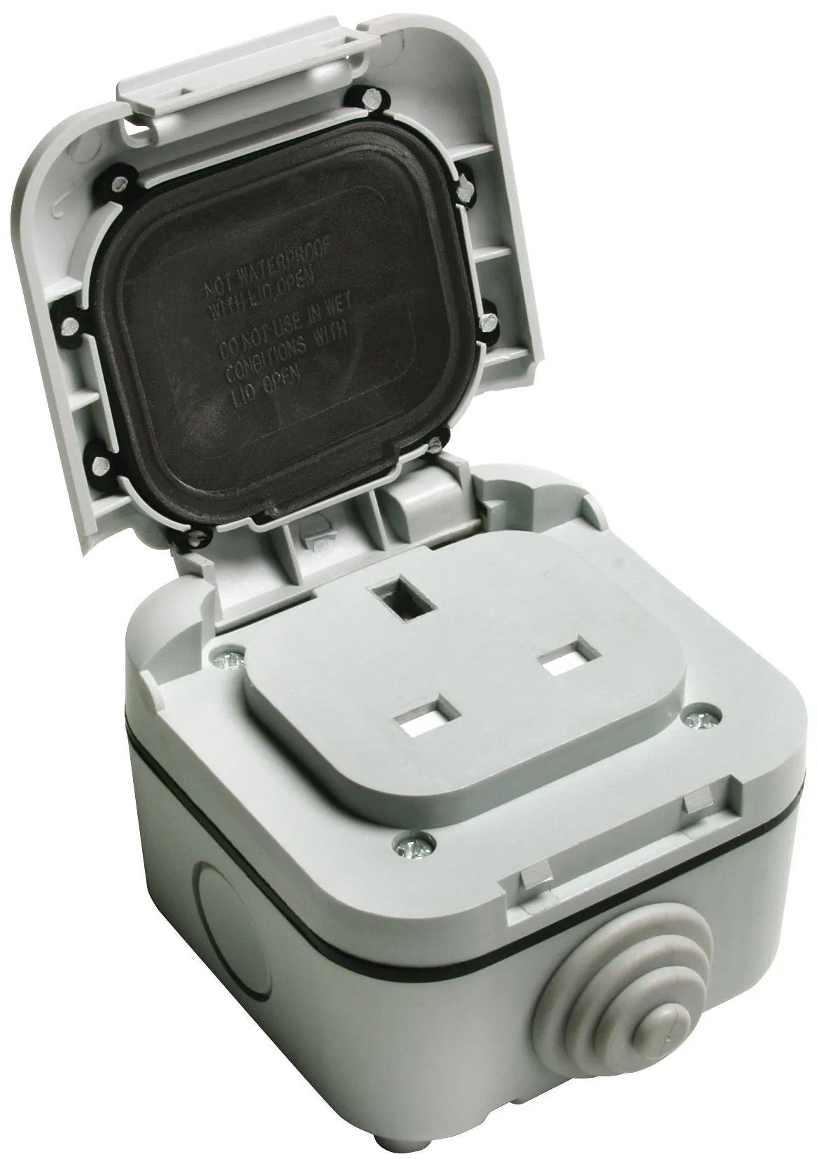 Timeguard TPS101 IP55 Outdoor Single Gang Socket