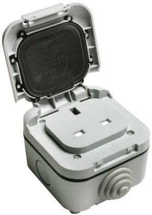 Timeguard TPS101 IP55 Outdoor Single Gang Socket