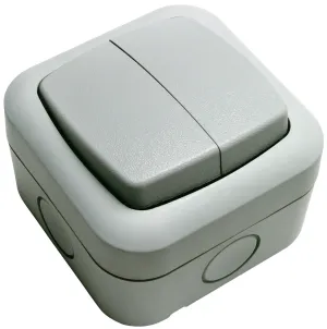 Timeguard TPSL02 Outdoor Twin Gang Switch