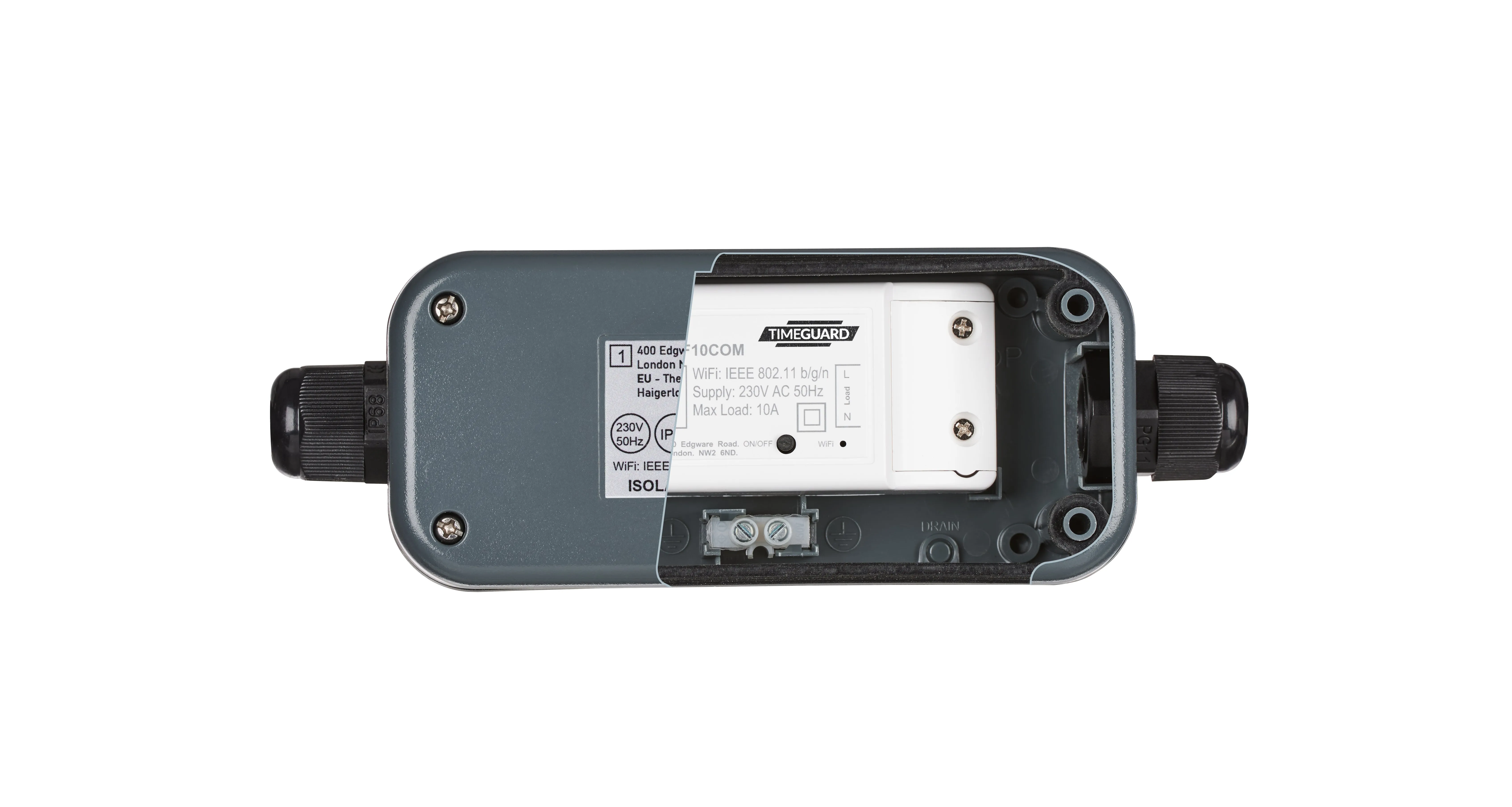 Timeguard WF10COMIP Outdoor In-line IP55 Wi-Fi Smart Switch
