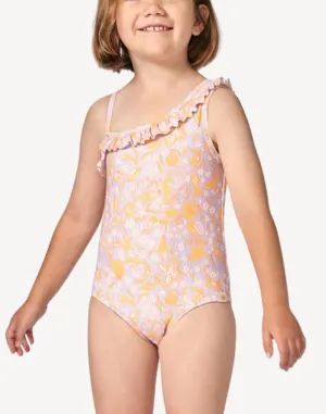 Toddler Girls Rainbow Tide One Piece
