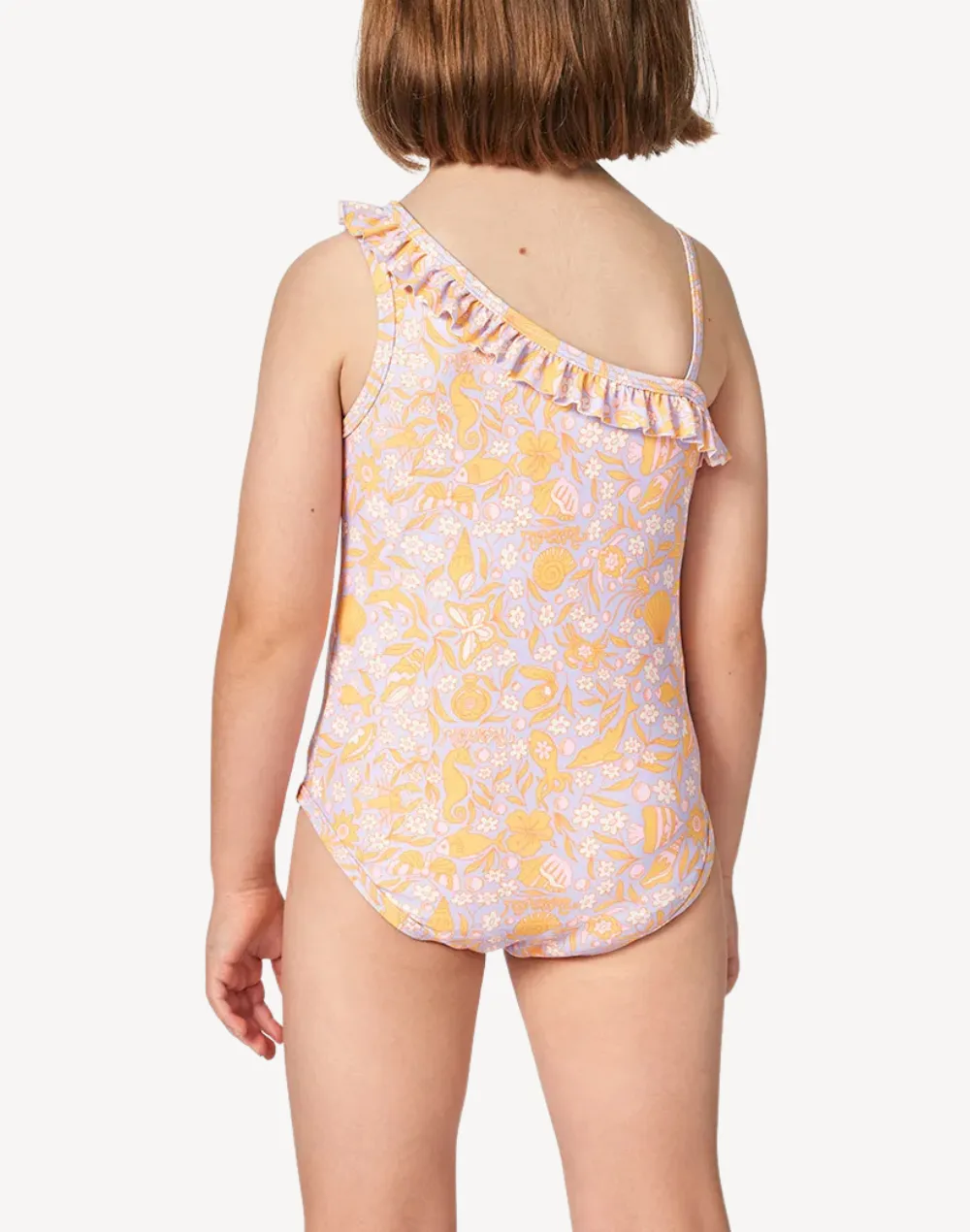 Toddler Girls Rainbow Tide One Piece