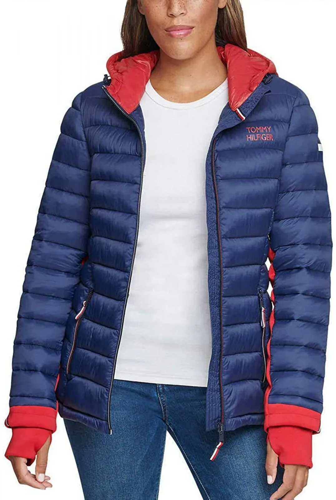 Tommy Hilfiger Women's Hooded Packable Puffer Coat