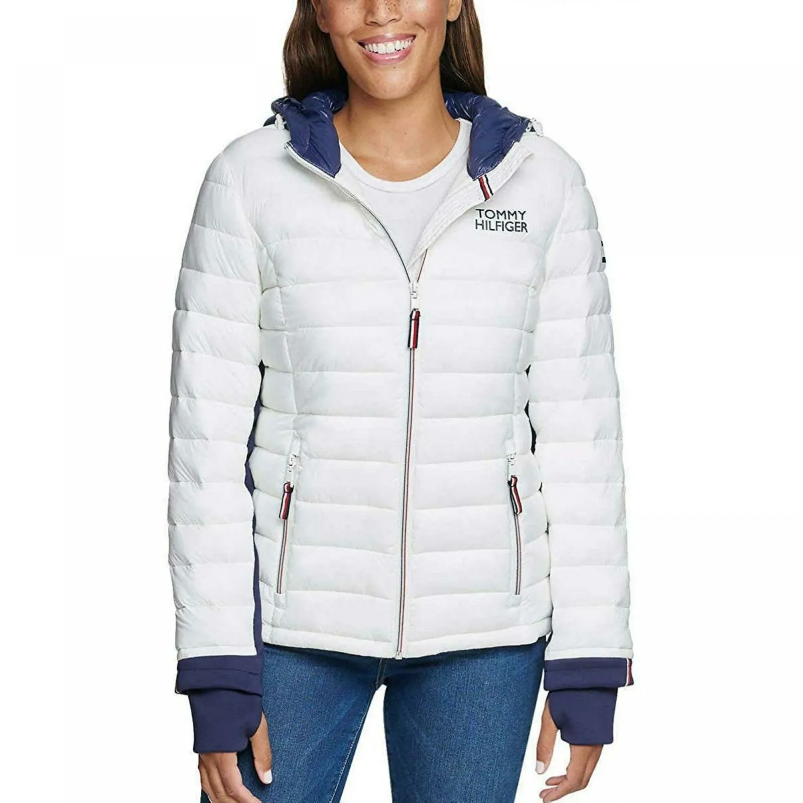 Tommy Hilfiger Women's Hooded Packable Puffer Coat