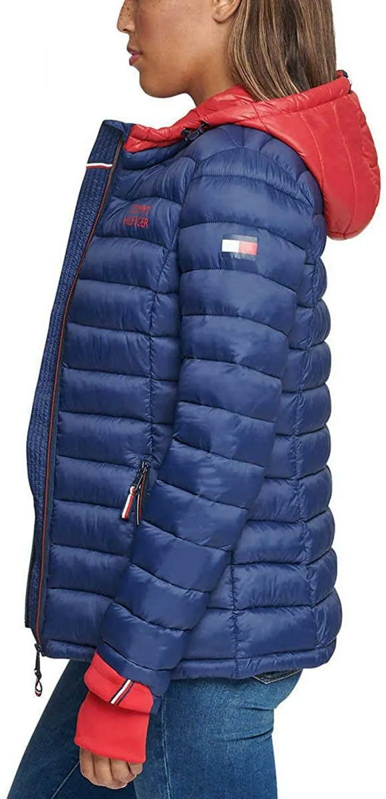 Tommy Hilfiger Women's Hooded Packable Puffer Coat