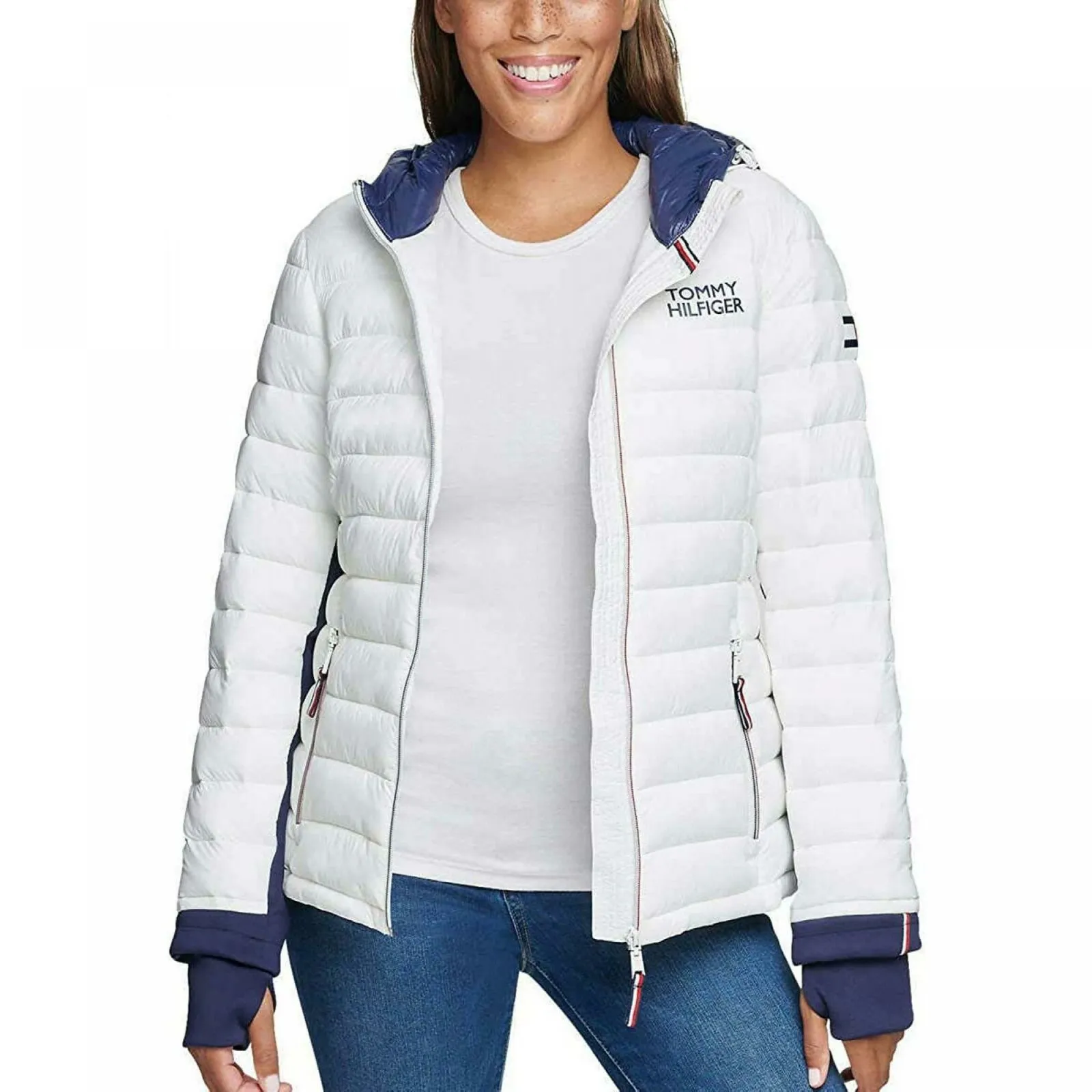 Tommy Hilfiger Women's Hooded Packable Puffer Coat