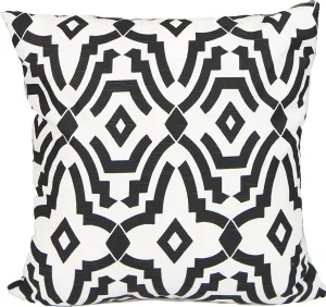 Totem Black Indoor Pillow