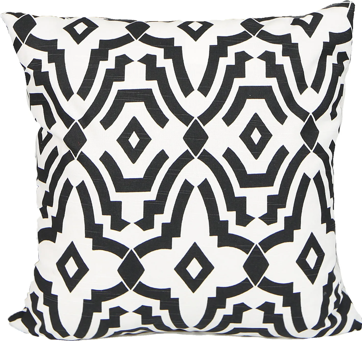 Totem Black Indoor Pillow