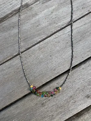 Tourmaline Rainbow Cluster