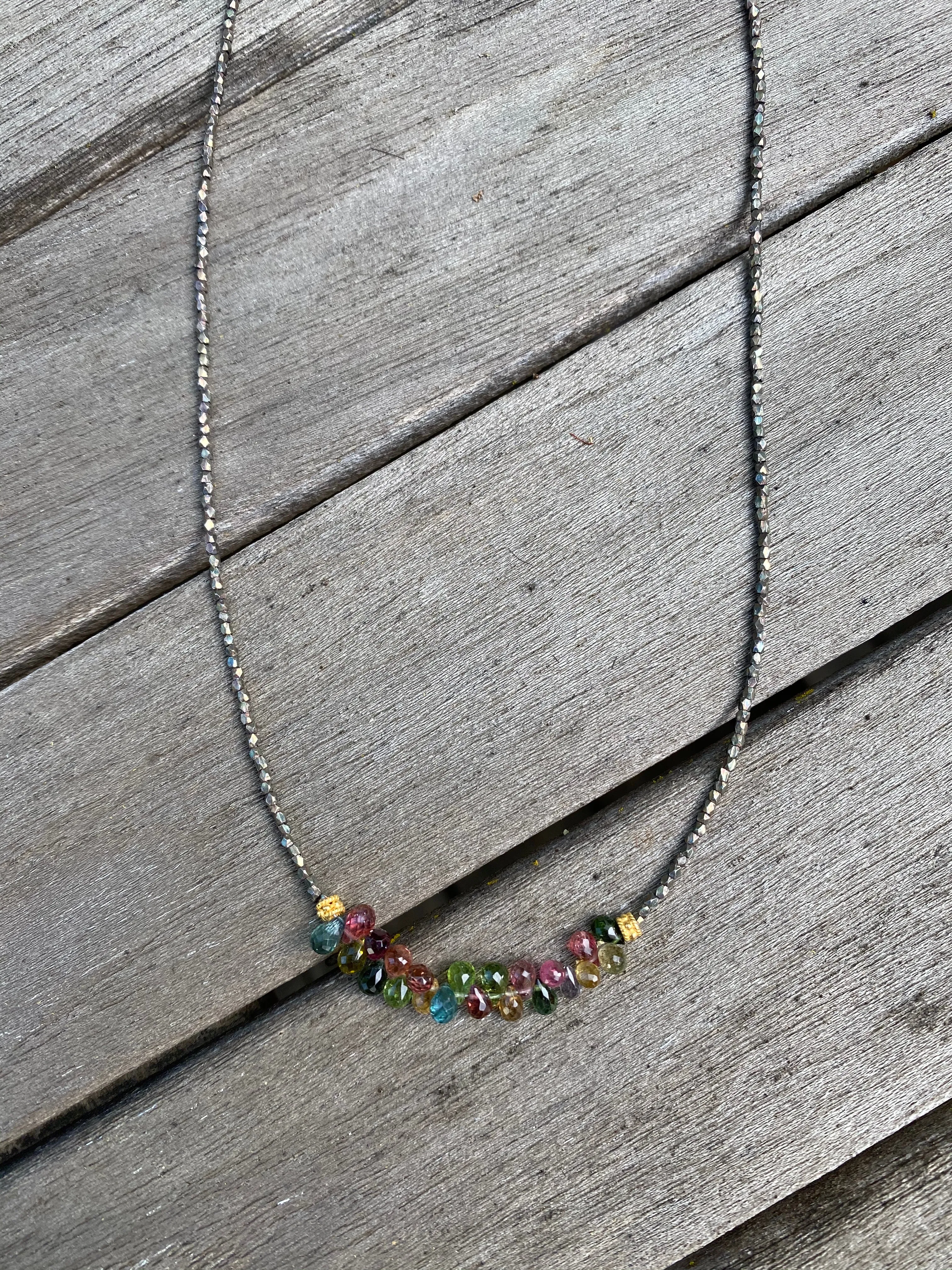 Tourmaline Rainbow Cluster