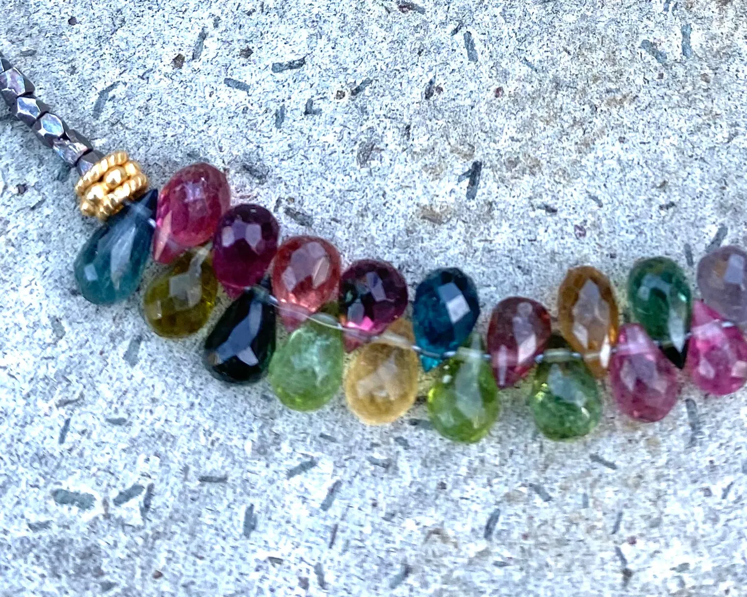 Tourmaline Rainbow Cluster