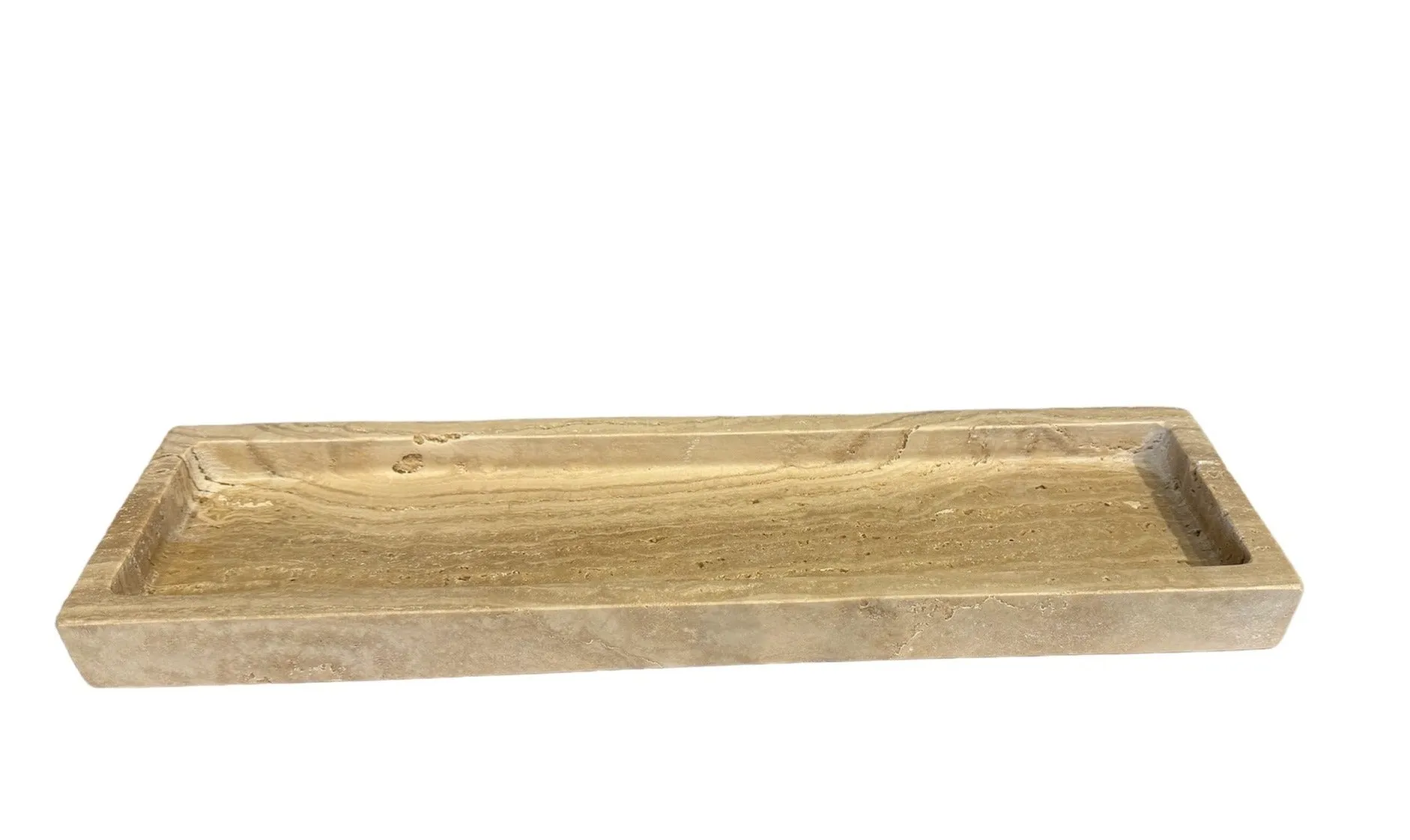 Travertine Organizer Tray