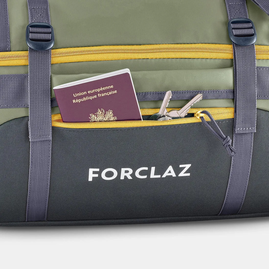 Trekking Carry Bag - 40 L to 60 L - DUFFEL 500 EXTEND