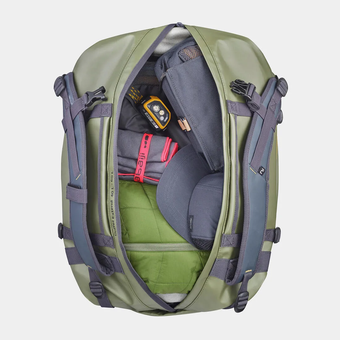 Trekking Carry Bag - 40 L to 60 L - DUFFEL 500 EXTEND