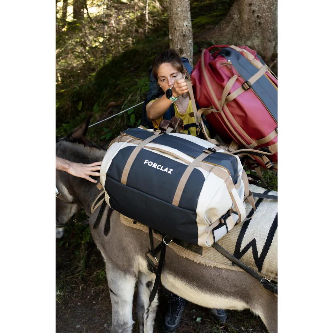 Trekking Carry Bag - 40 L to 60 L - DUFFEL 500 EXTEND