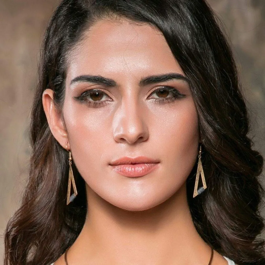 Tria Geometric Earrings