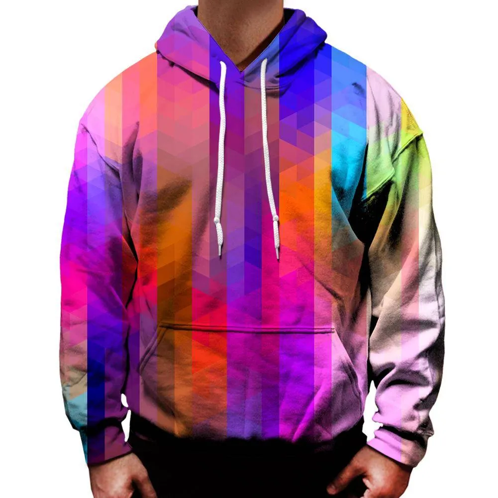 Triangle Pixels Hoodie