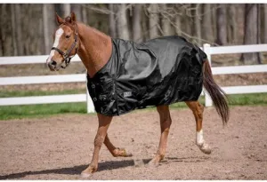 TuffRider Black 600 D Comfy Standard Neck Winter Turnout Sheet