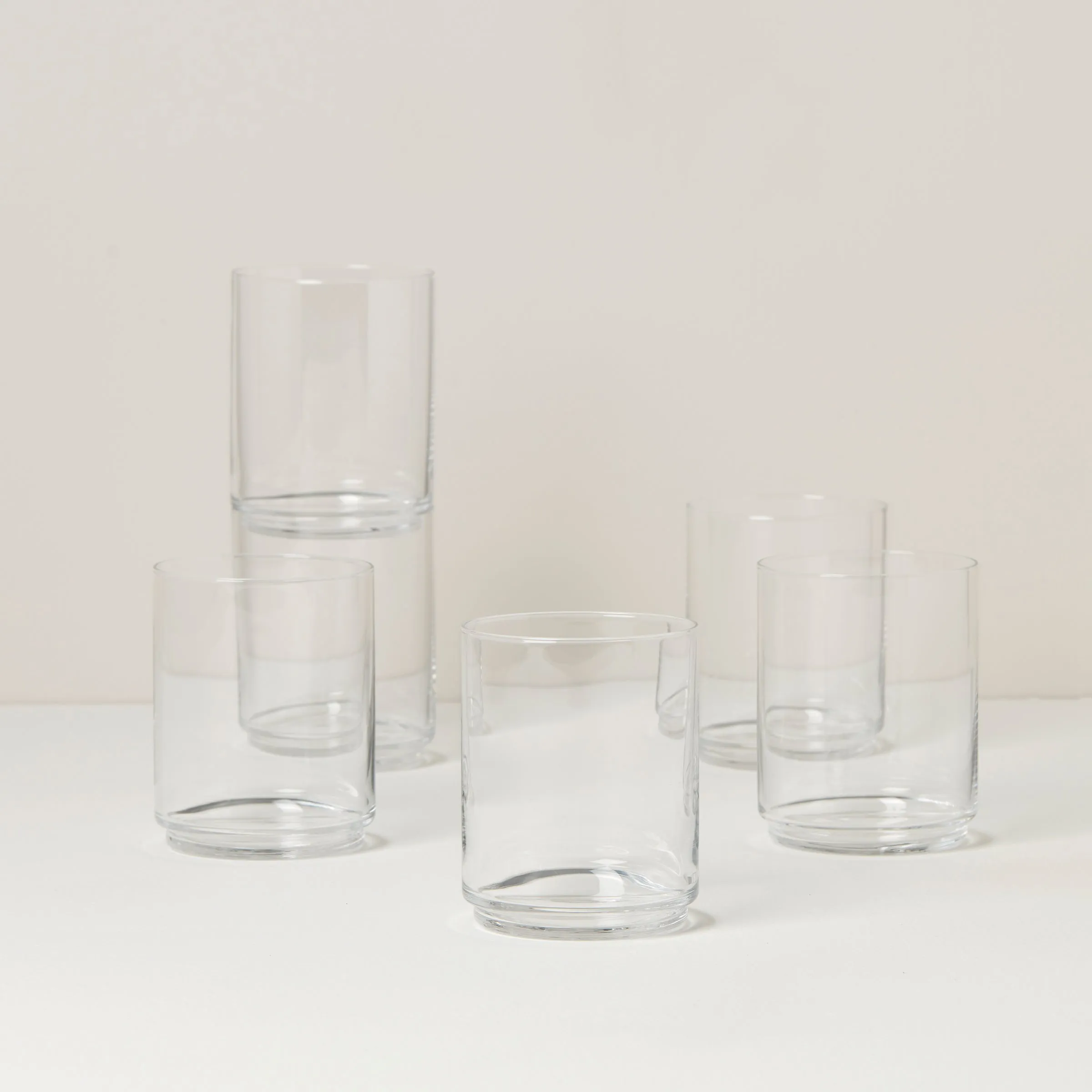 Tuscany Classics Stackable 6-Piece Tall Glasses